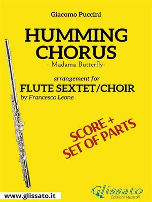 cover image of Humming Chorus-- Flute sextet/choir score & parts